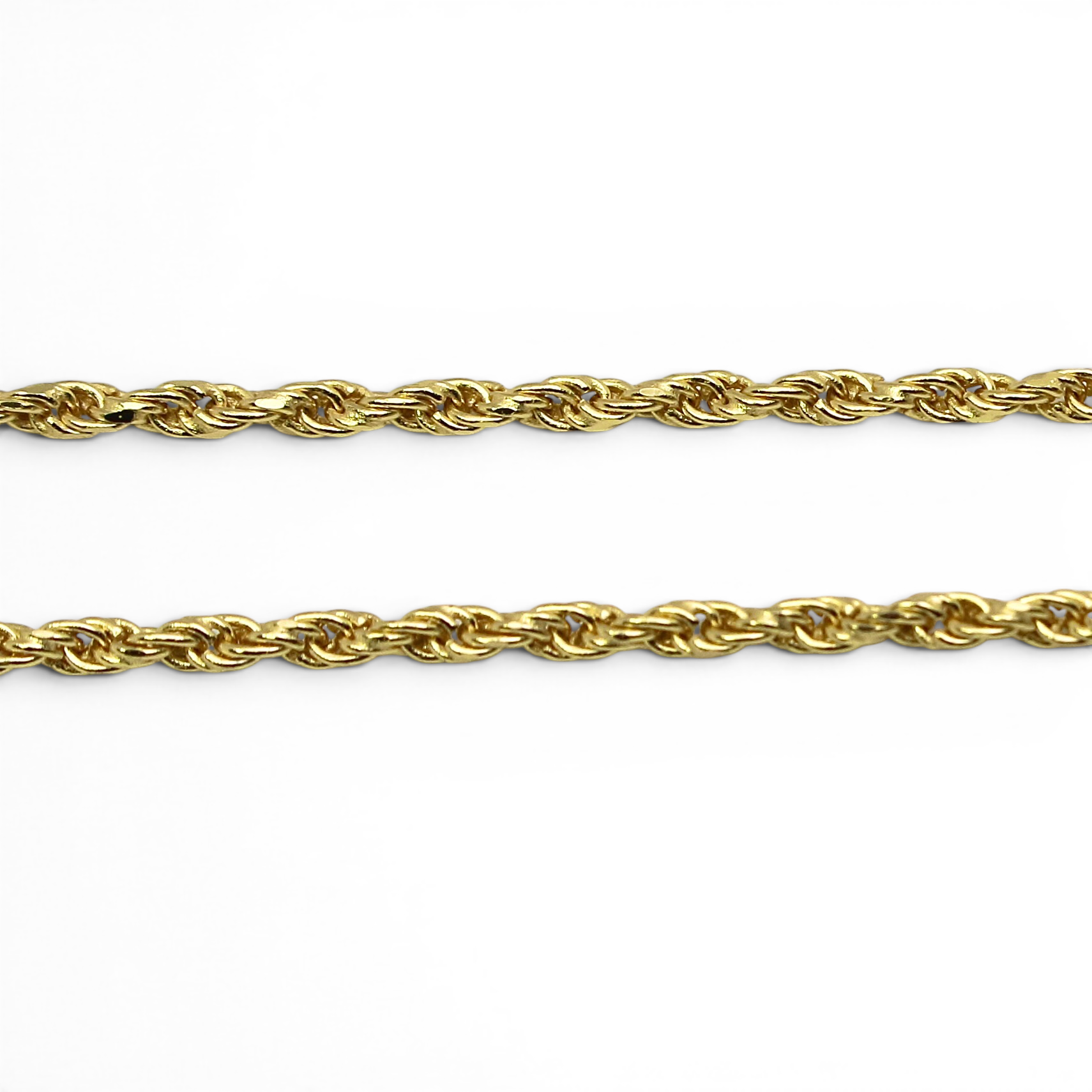 Double Gold Rope OT Lock Bracelet
