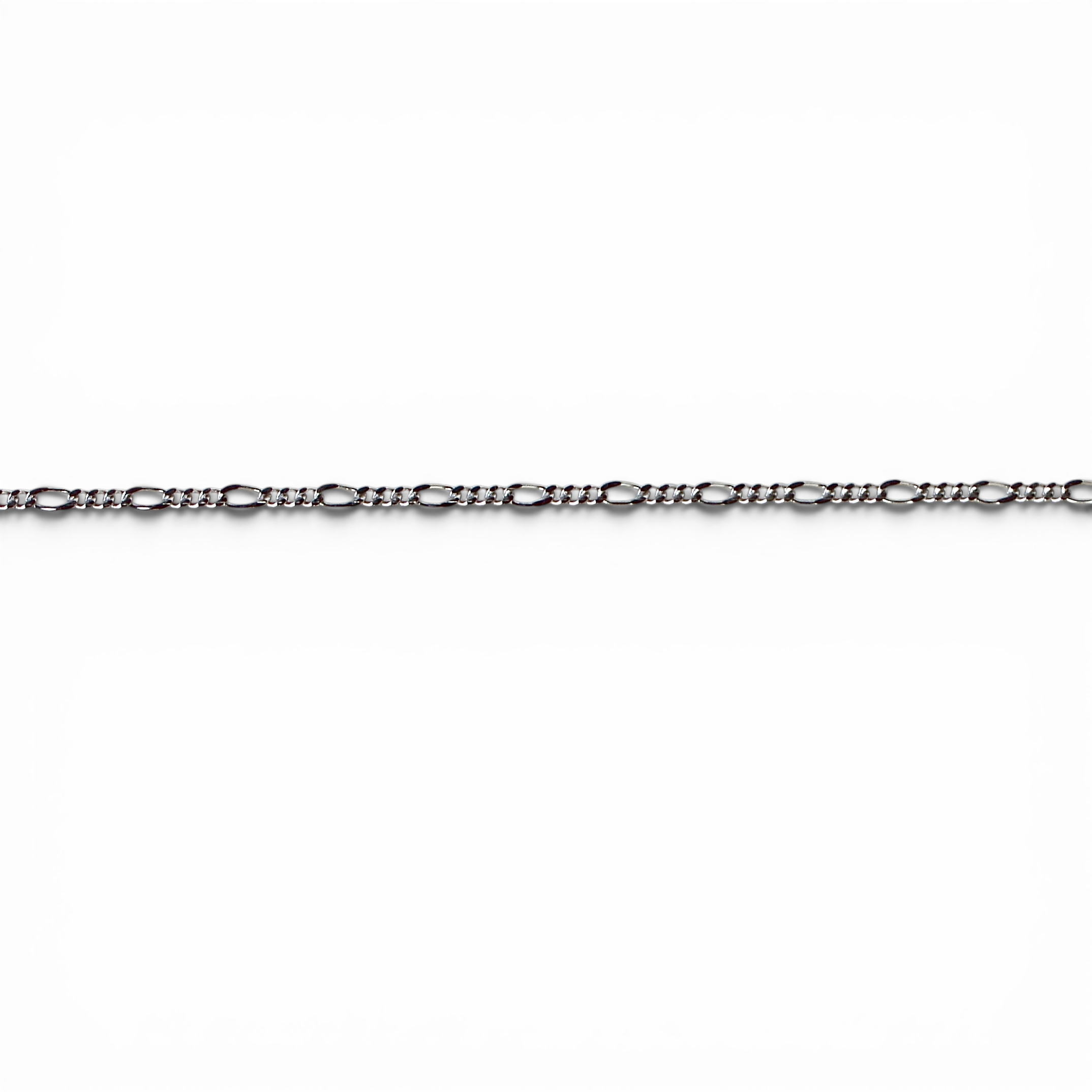 Silver Figaro Chain