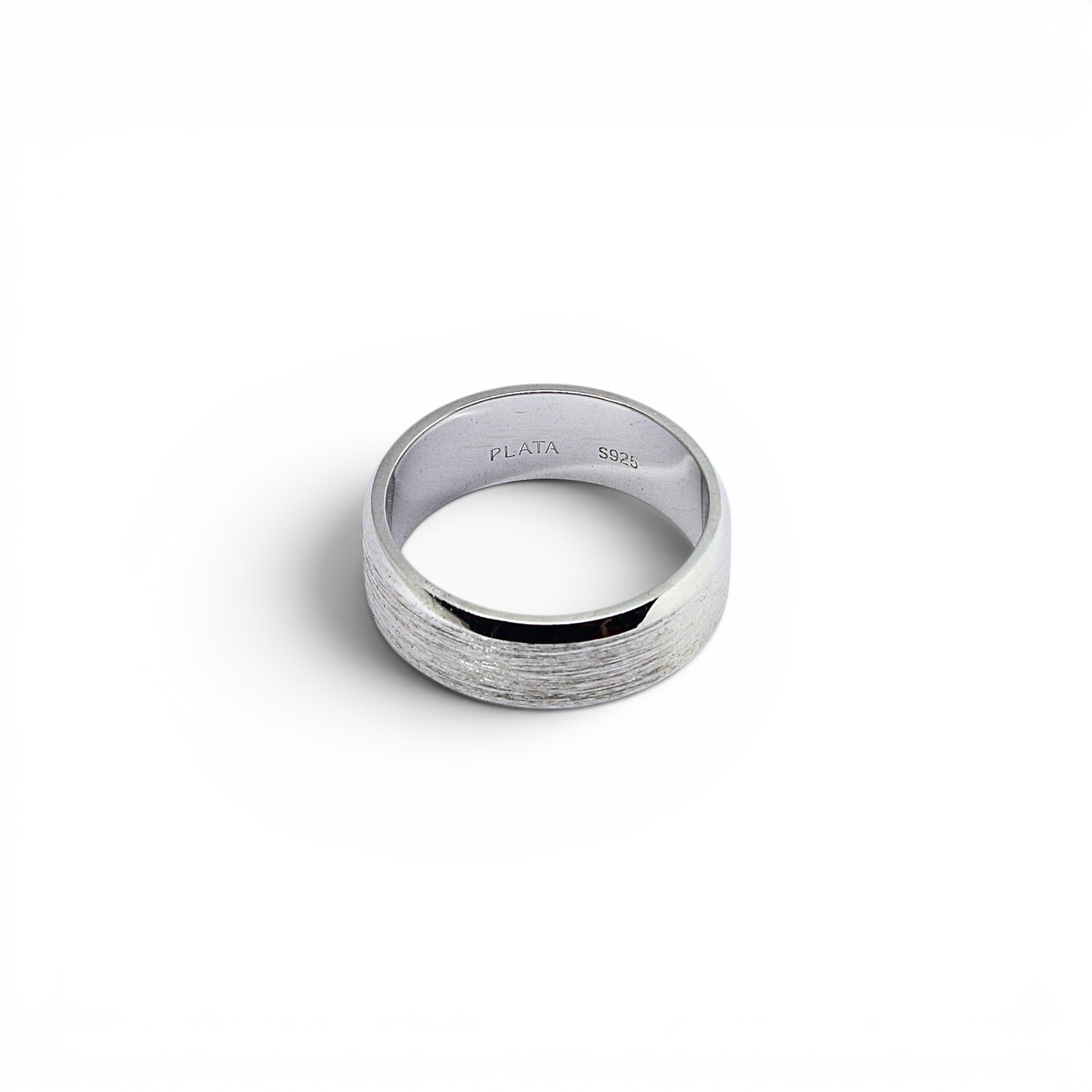 Silver Brushed Band
