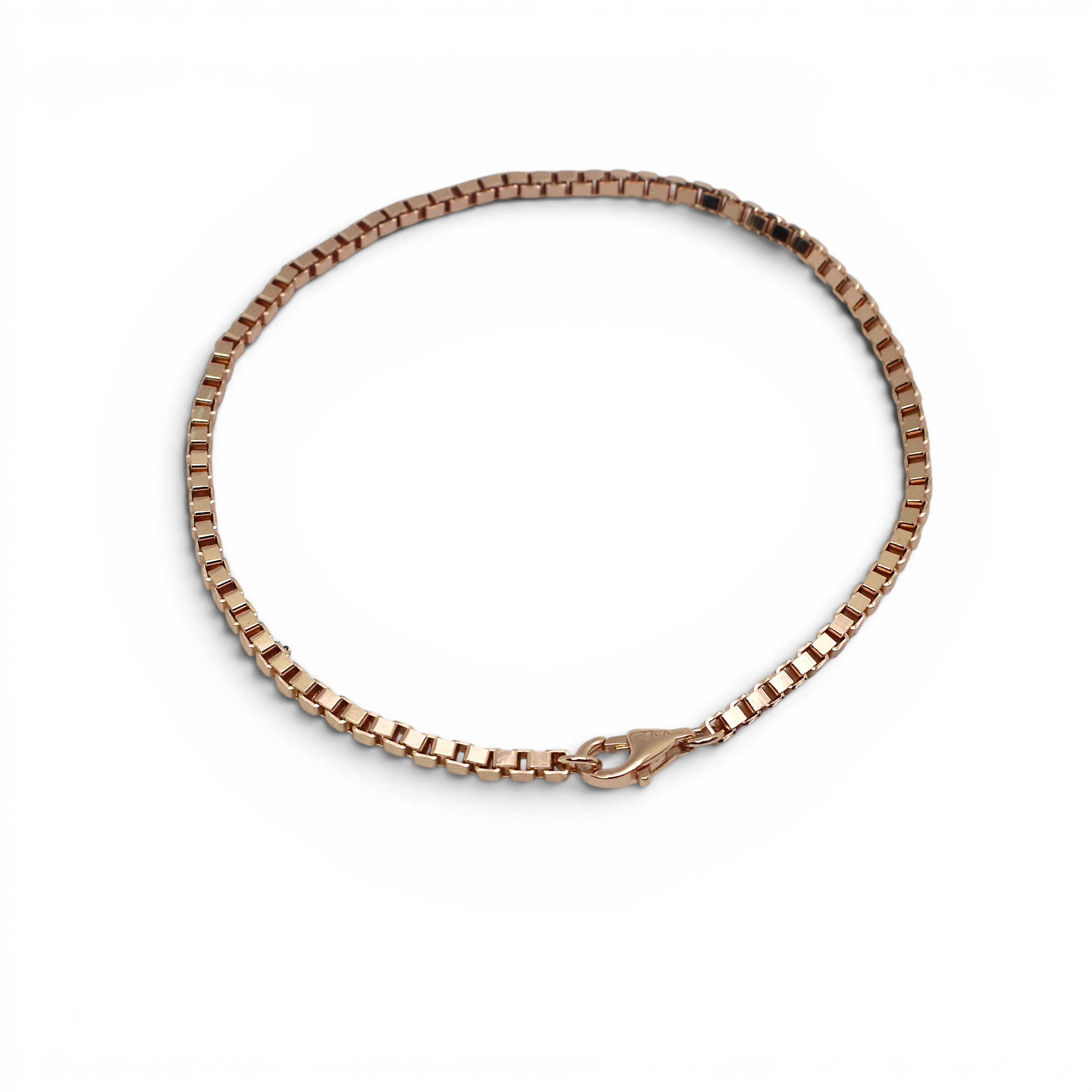 Rose Gold Box Bracelet