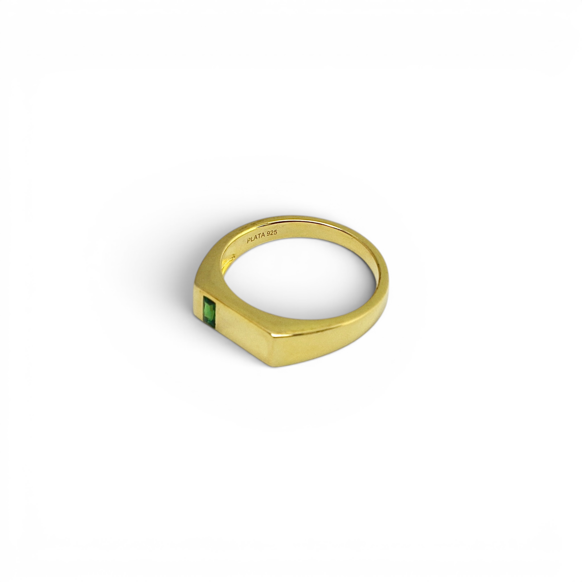 The Gold Emerald Ring