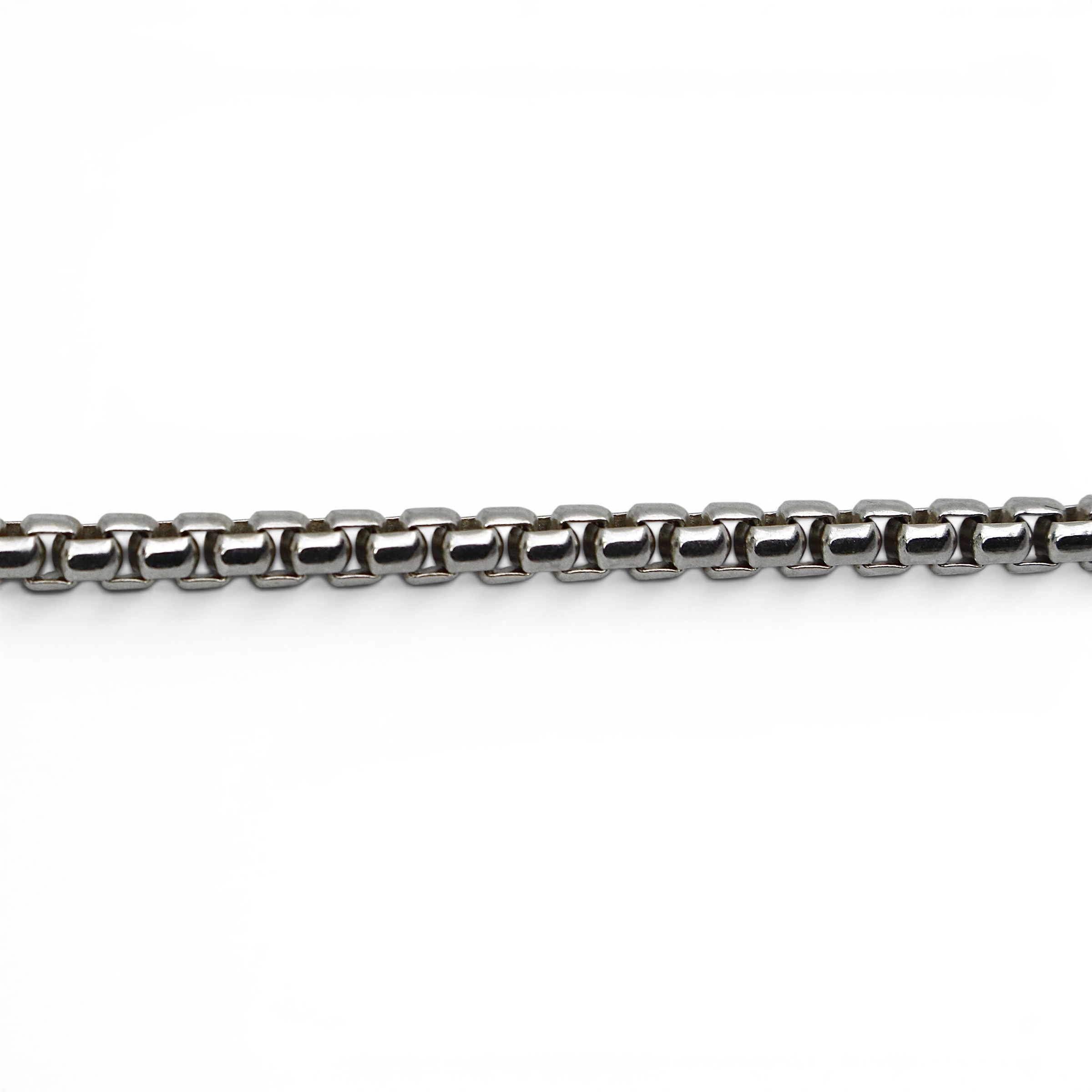 Silver Venetian Box Bracelet