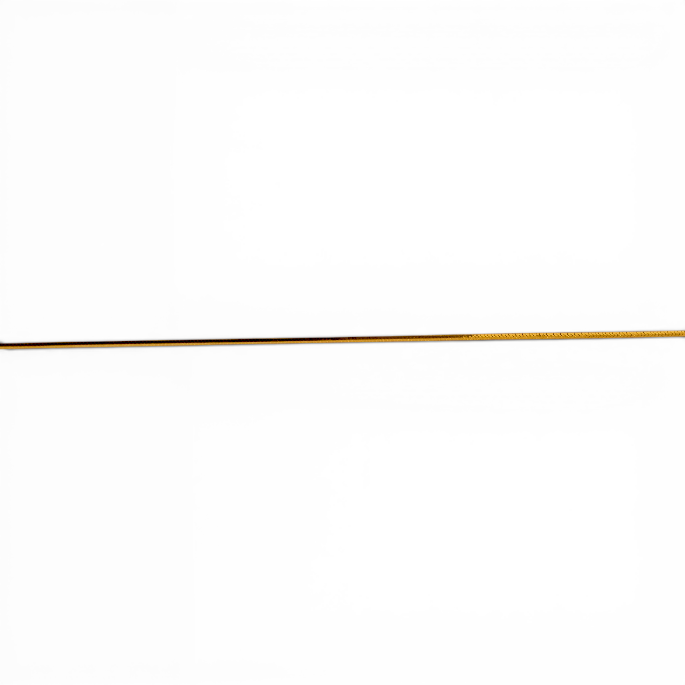 Gold Flat Snake Chain