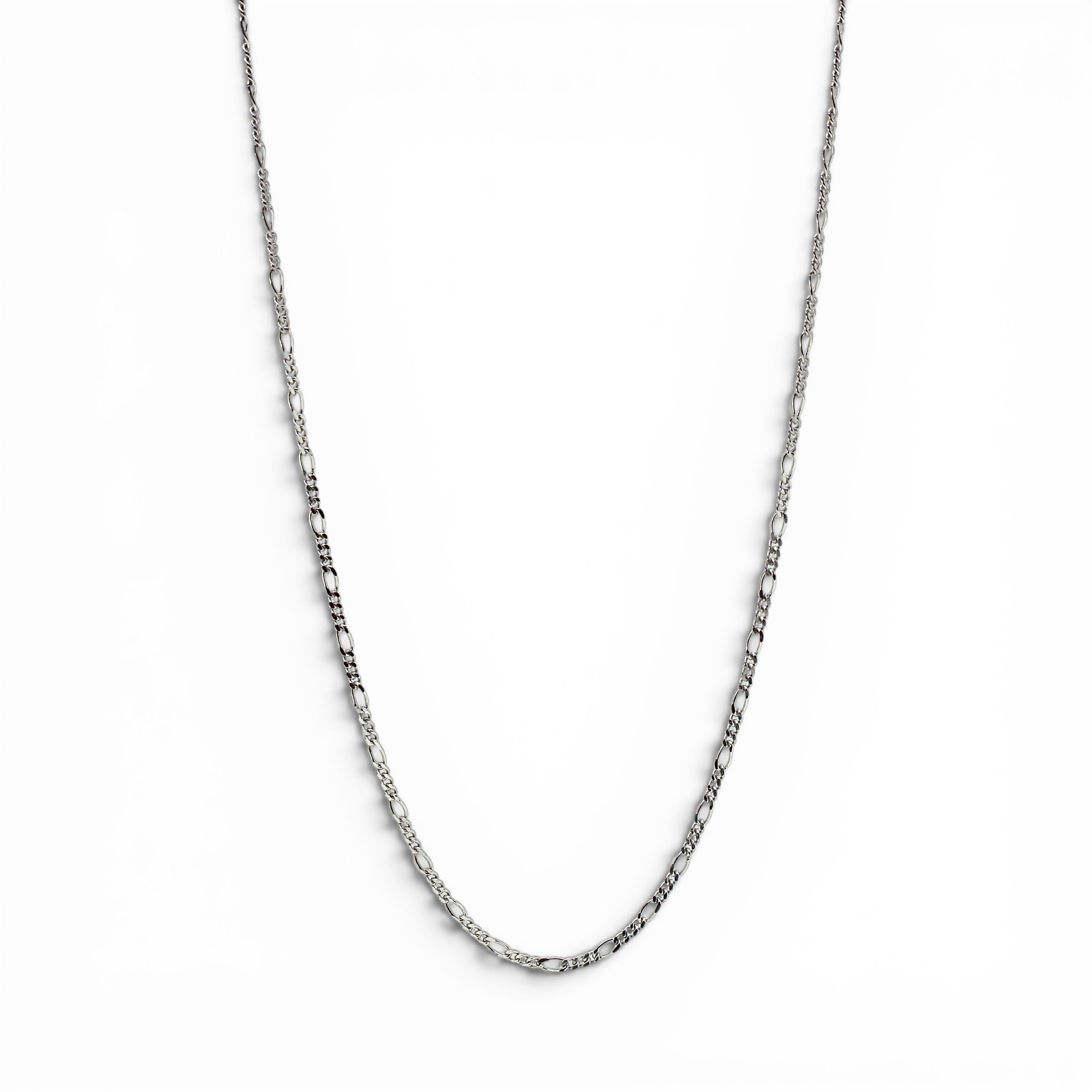 Silver Figaro Chain