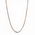 Rose Gold Flat Snake Chain