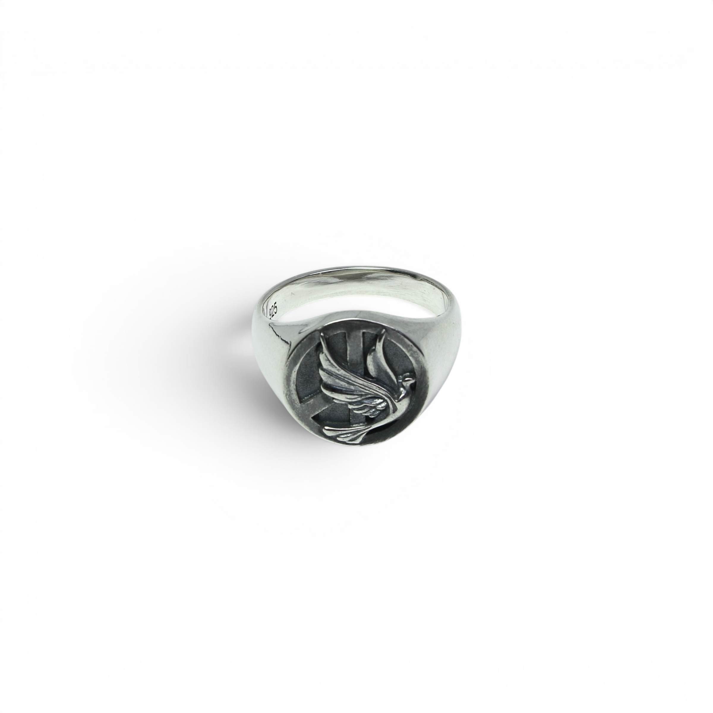 The Peace Dove Signet Ring