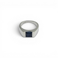 African Blue Sapphire Ring