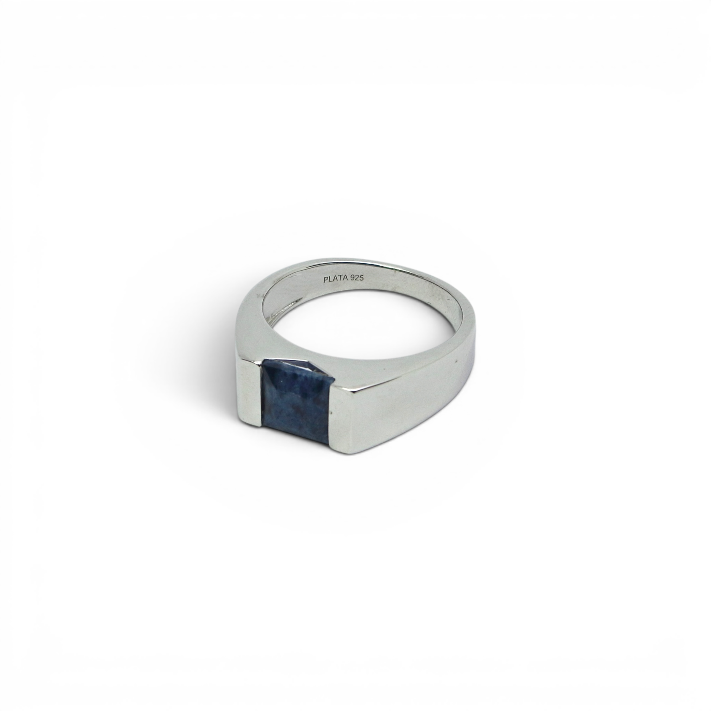 African Blue Sapphire Ring