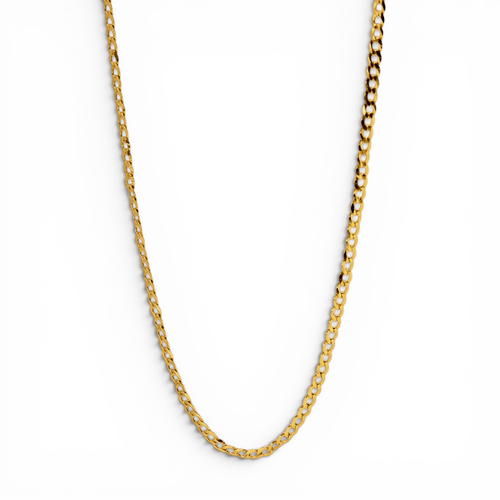 Gold Curb Chain - PLATA