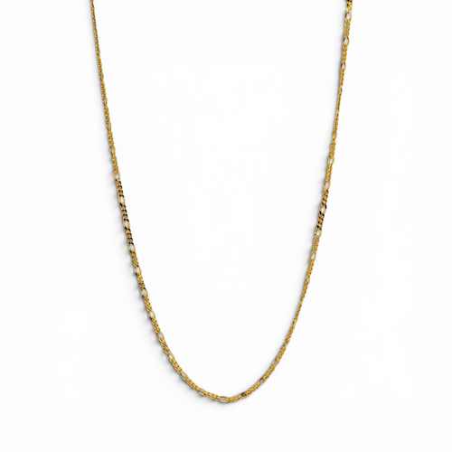 Gold Figaro Chain 1.7mm - PLATA