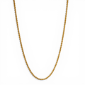 Gold Rope Chain 1.7mm - PLATA