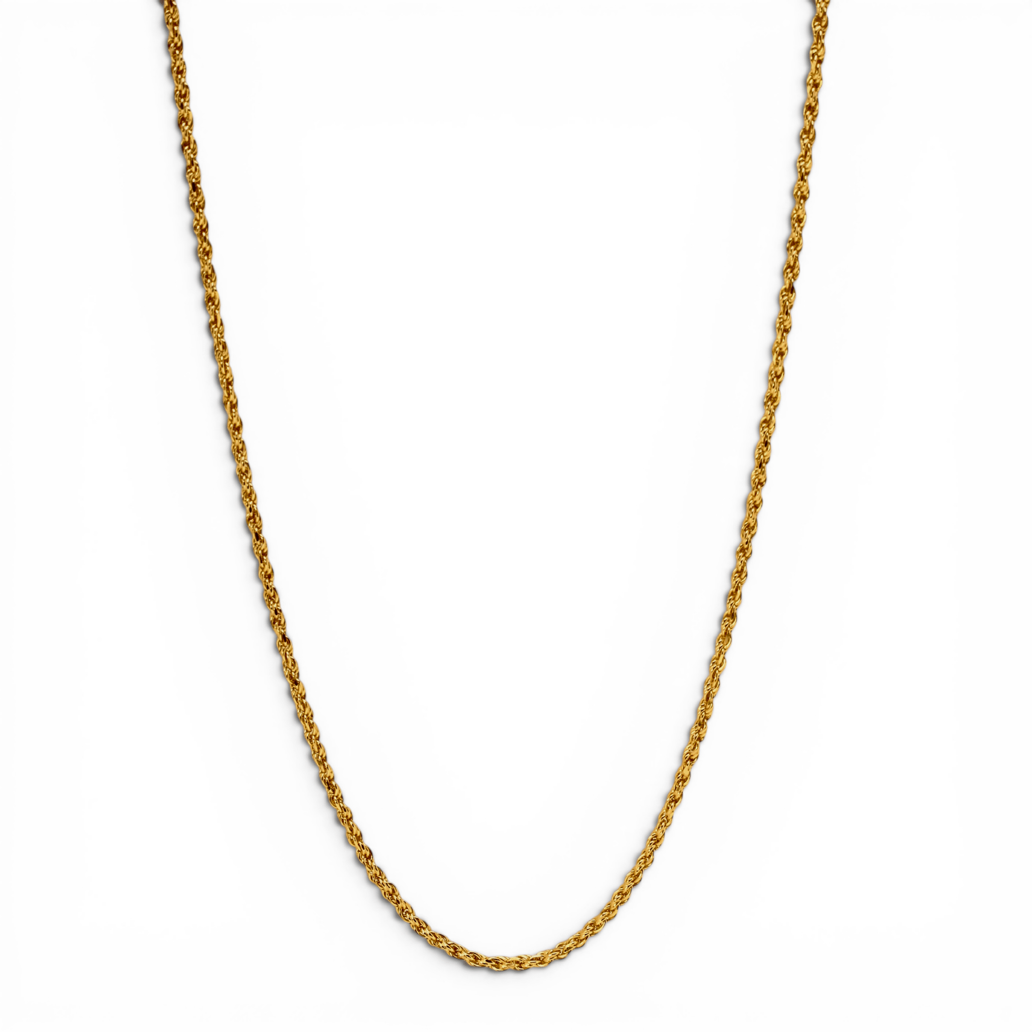 Gold Rope Chain 1.7mm - PLATA