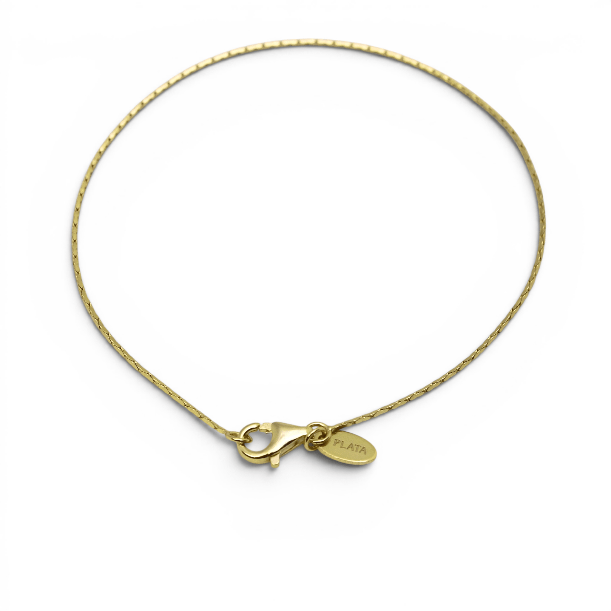 Gold Streamline Bracelet - PLATA