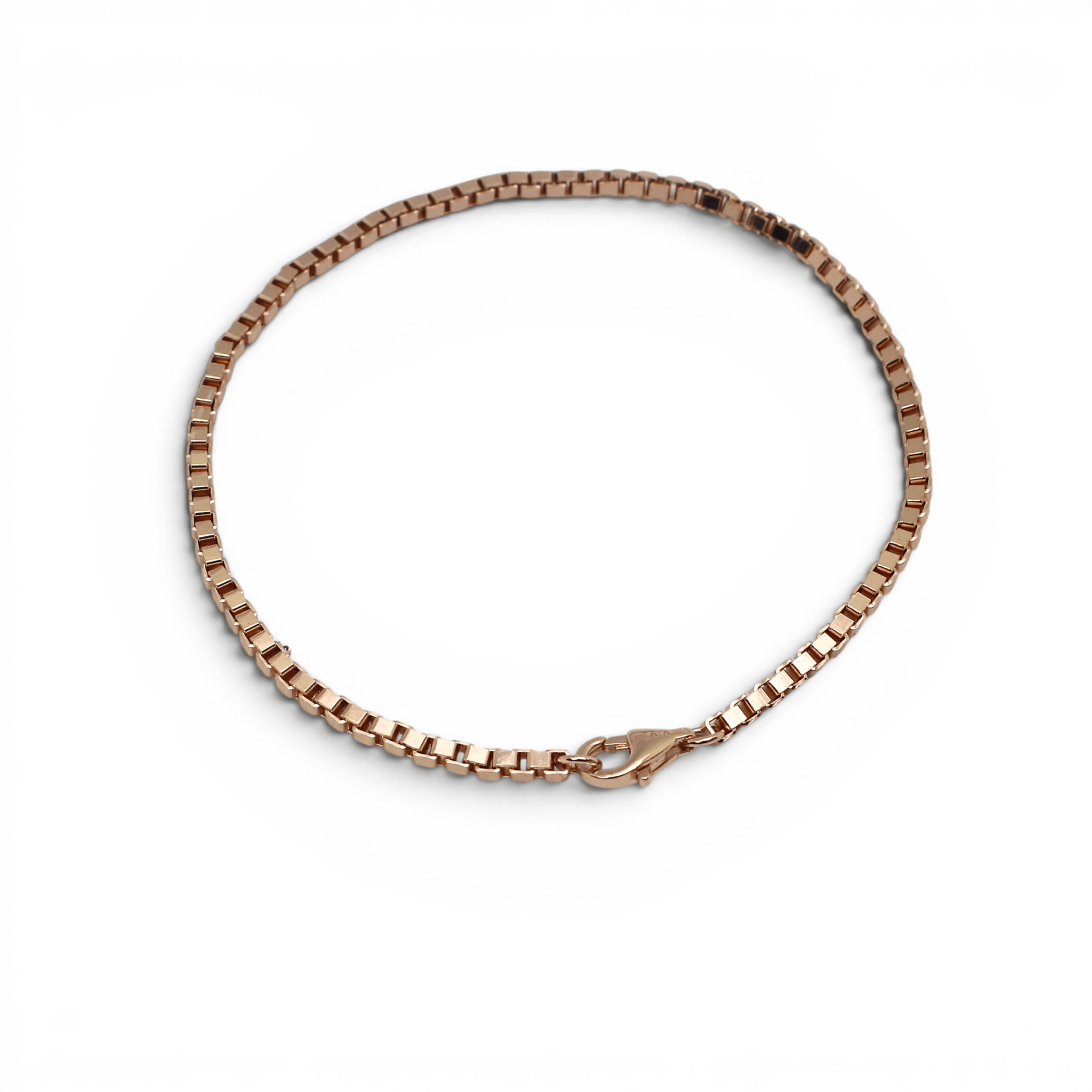 Rose Gold Box Bracelet - PLATA