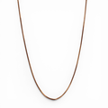 Rose Gold Flat Snake Chain - PLATA