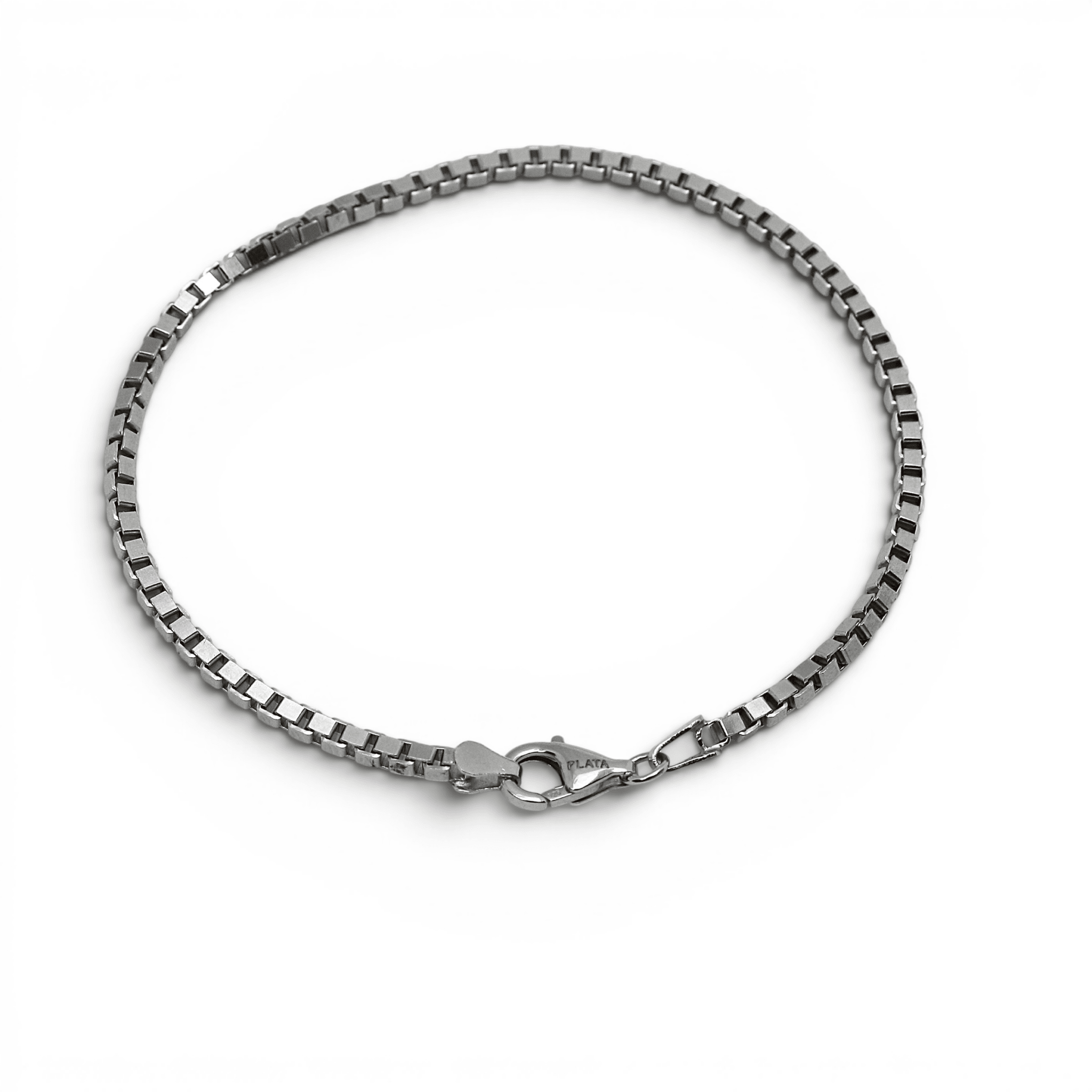 Silver Box Bracelet - PLATA