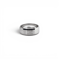 Silver Brushed Band - PLATA