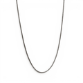 Silver Diamond Cut Snake Chain - PLATA