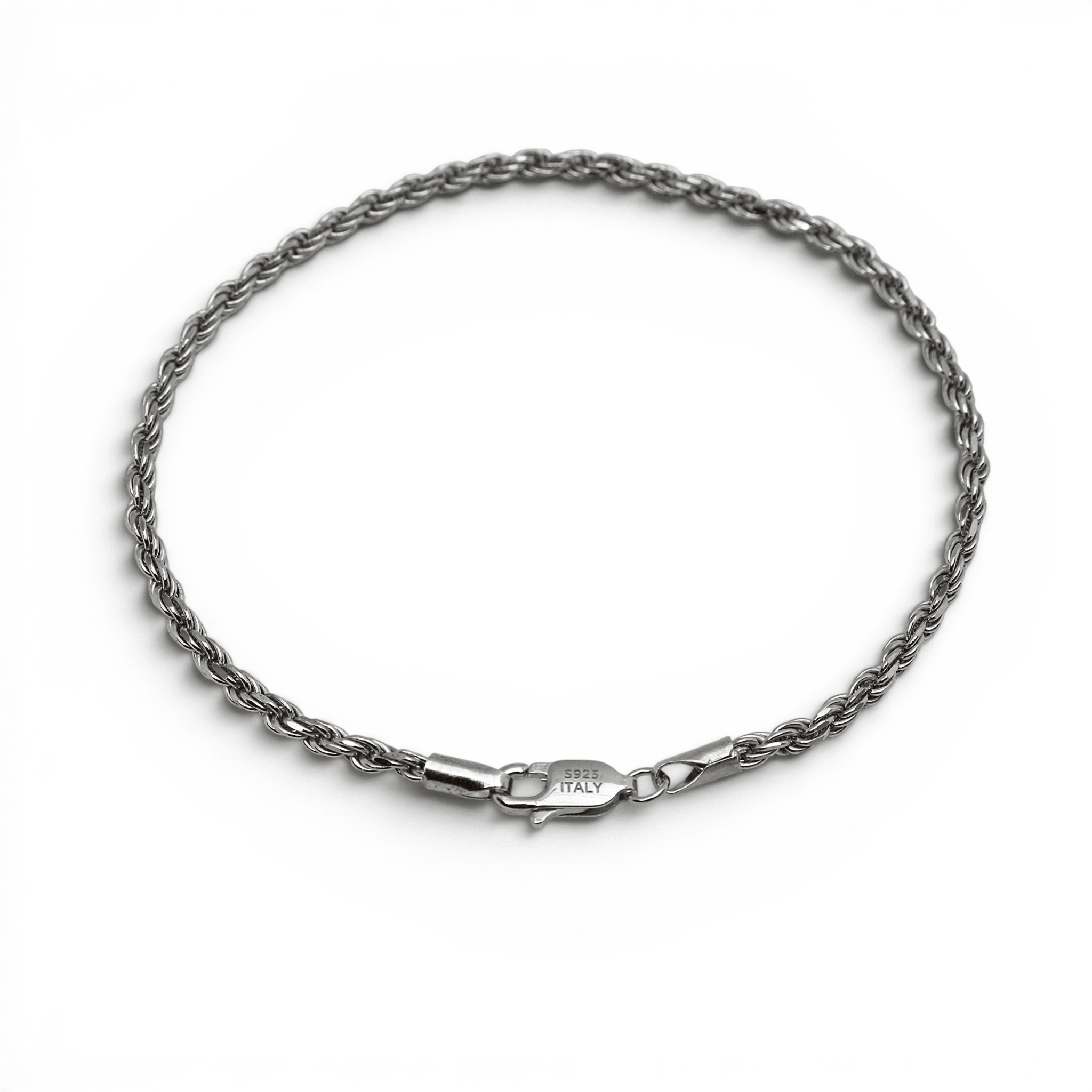 Silver Rope Bracelet - PLATA