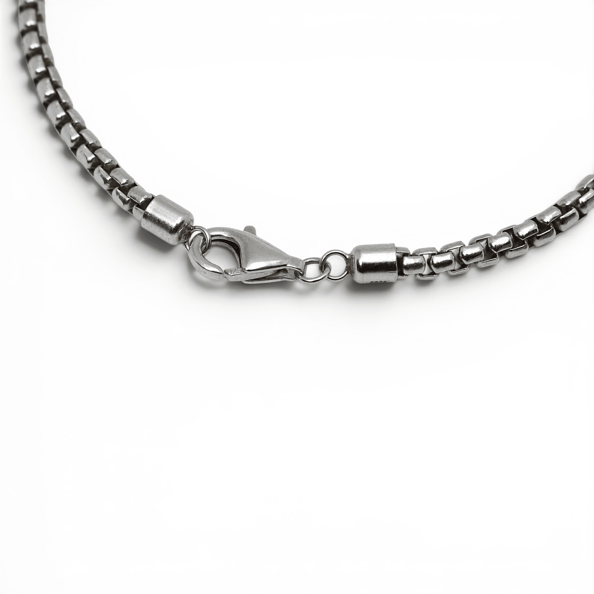 Silver Venetian Box Bracelet - PLATA
