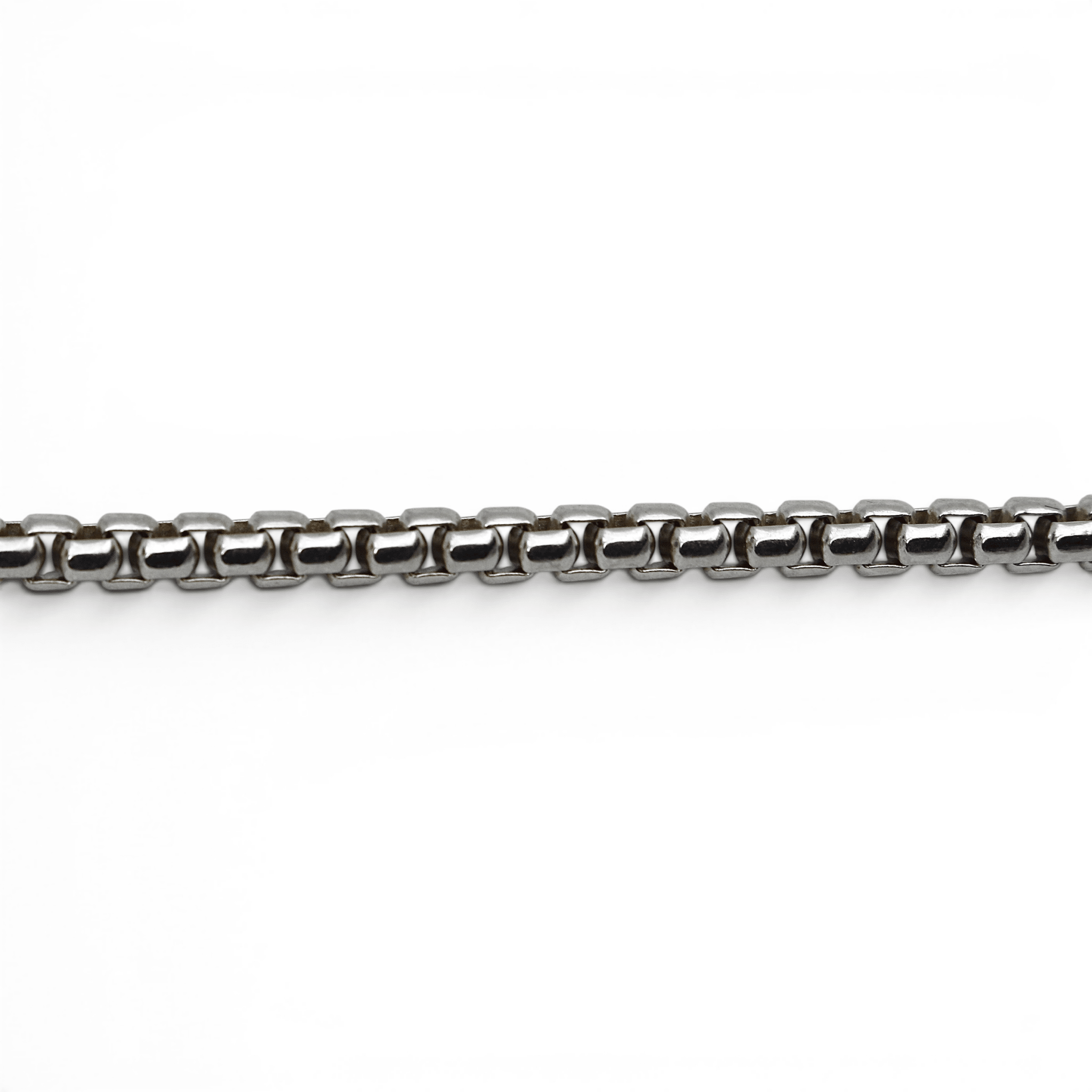 Silver Venetian Box Bracelet - PLATA