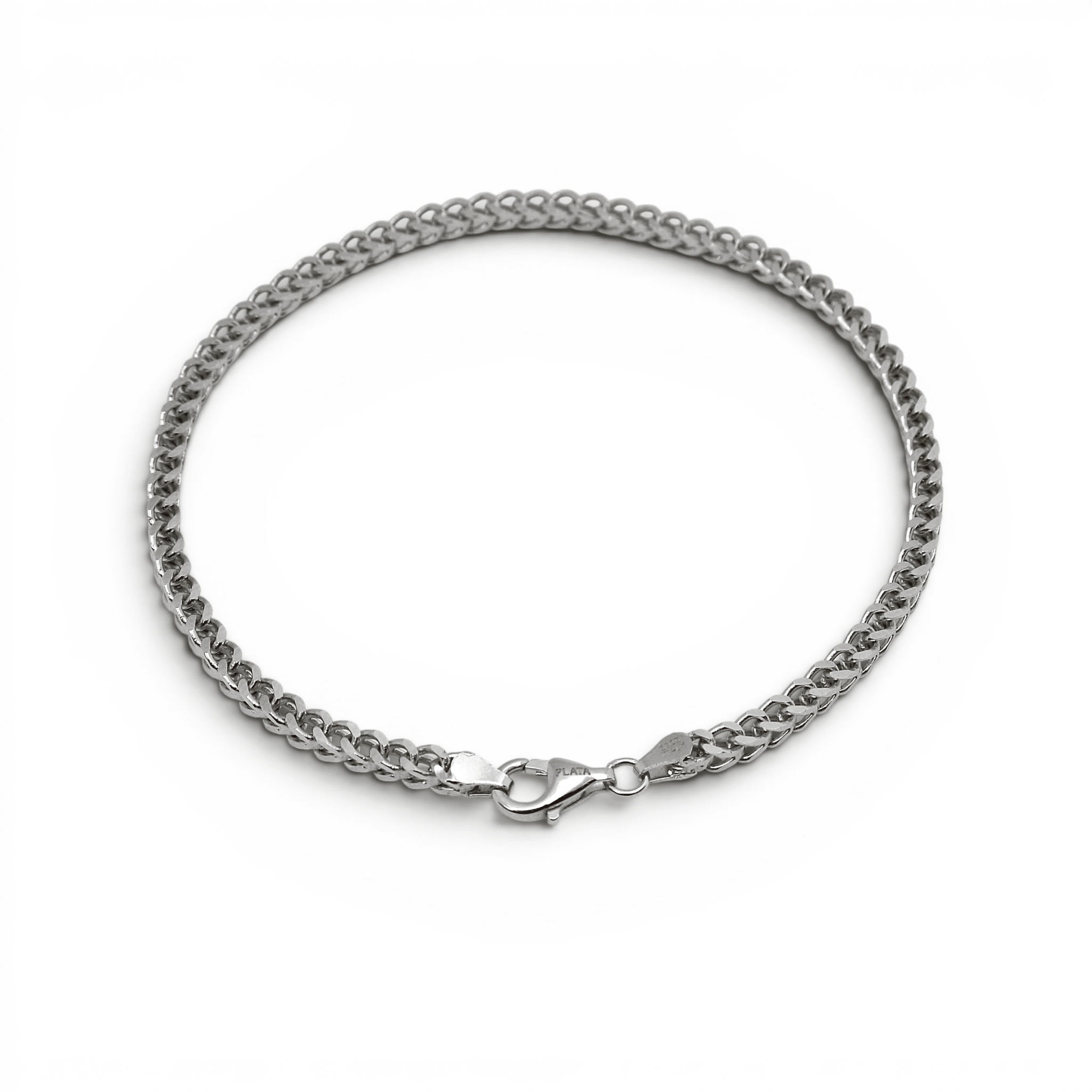 Silver Wheat Bracelet - PLATA