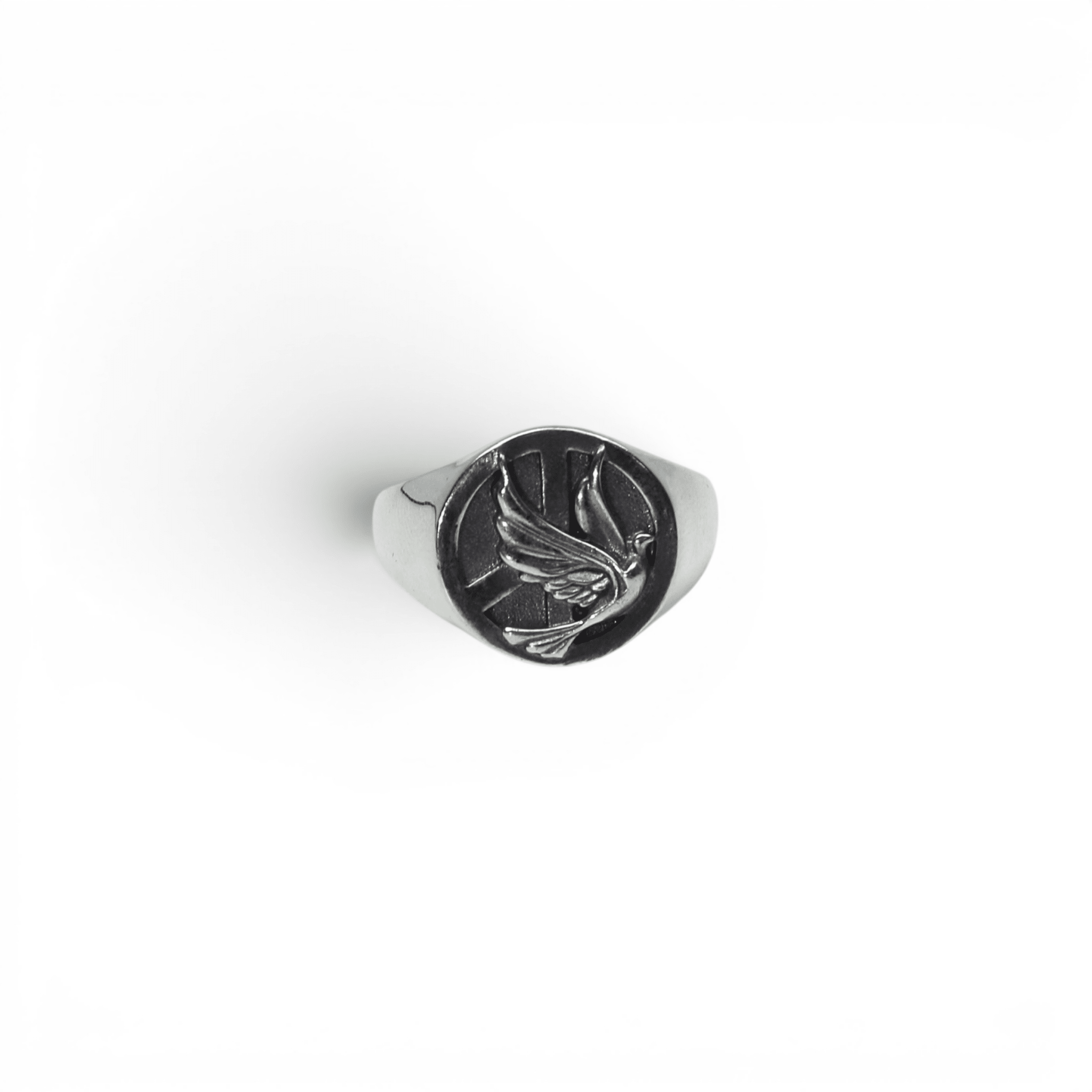 The Peace Dove Signet Ring - PLATA