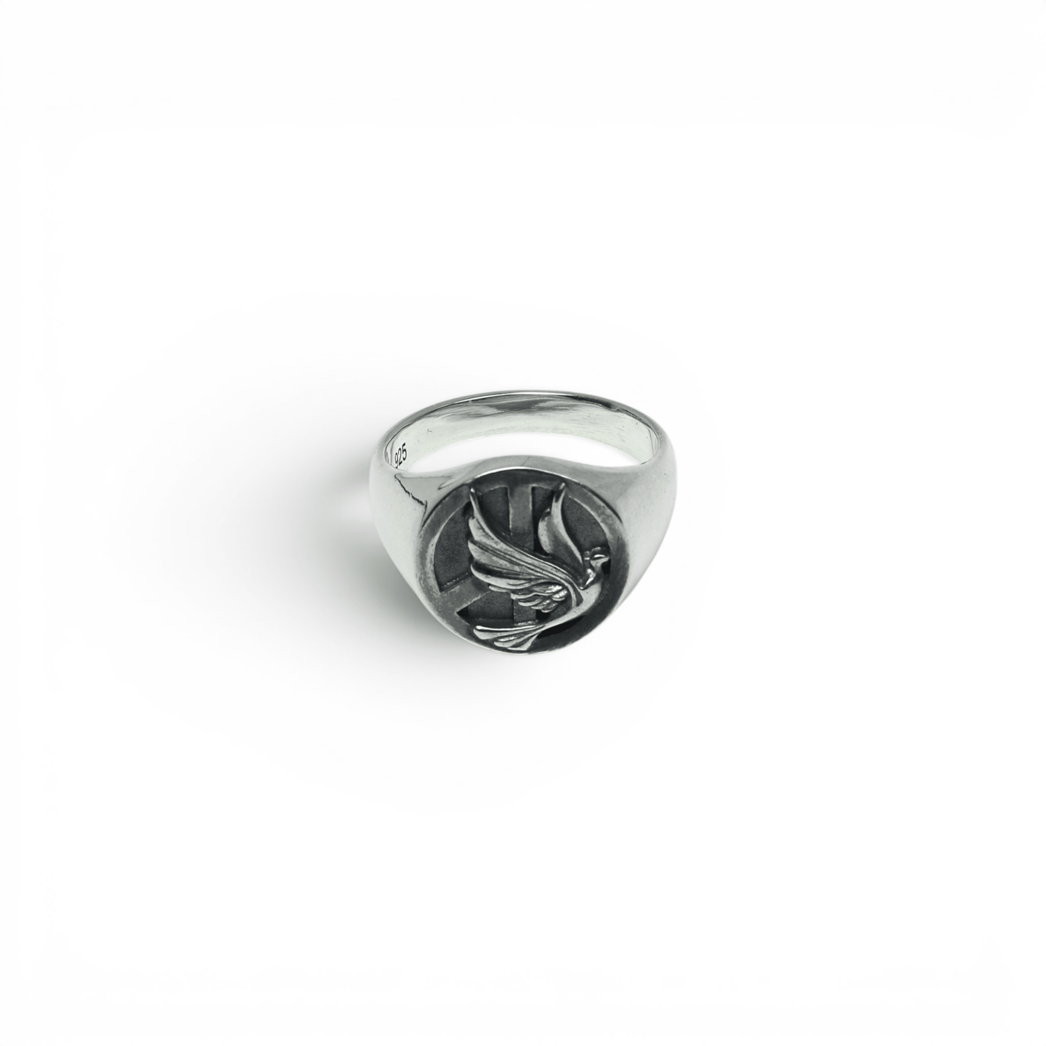 The Peace Dove Signet Ring - PLATA